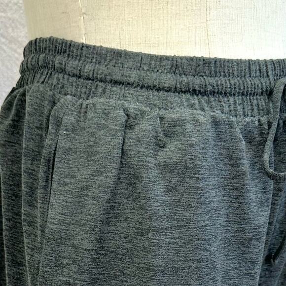 Girlfriend Collective Moon Gray Soft Jersey High Rise ReSet Swing Shorts - Picture 12 of 15